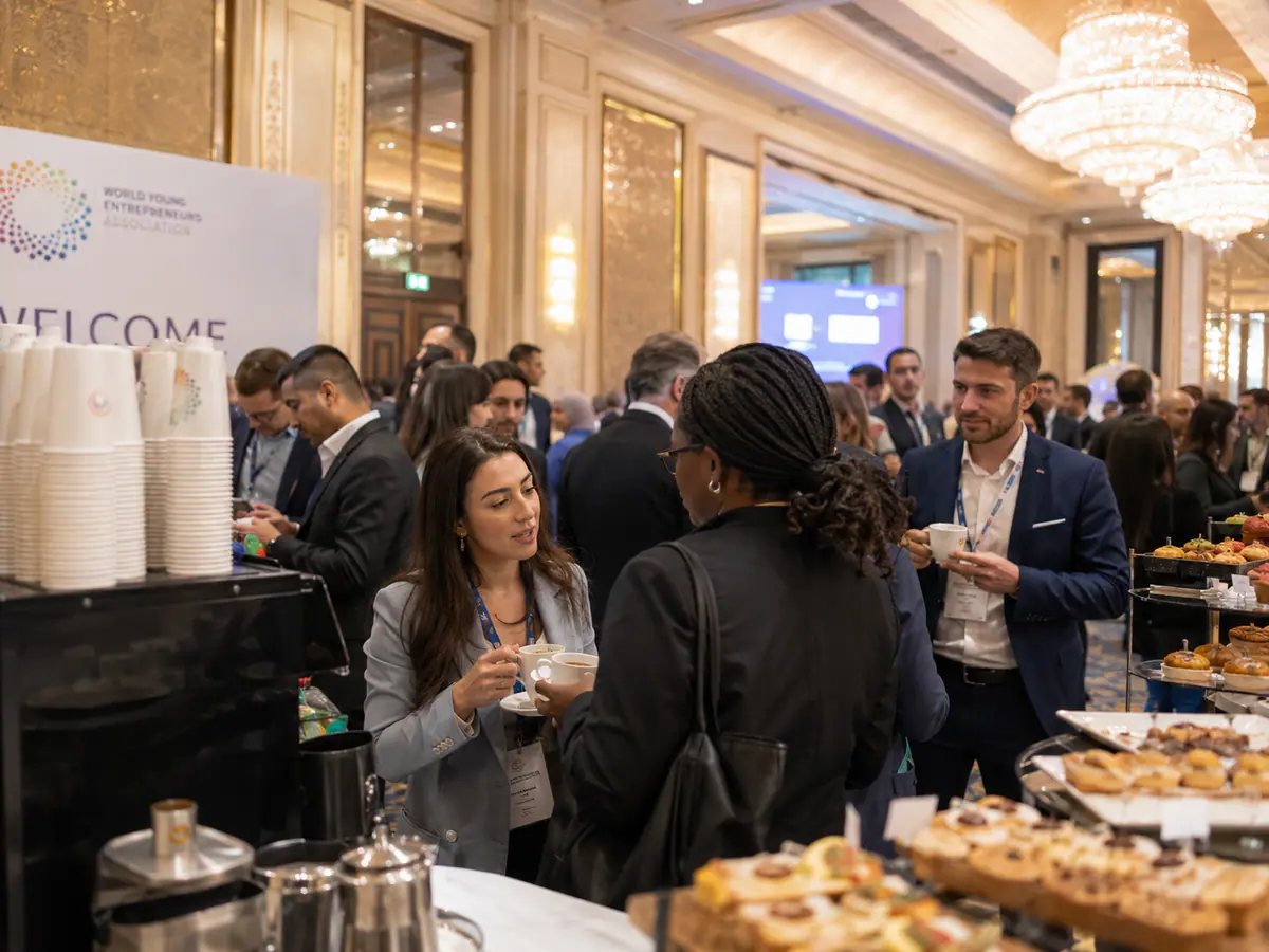 World Young Entrepreneurs Council members participating in an executive exchange