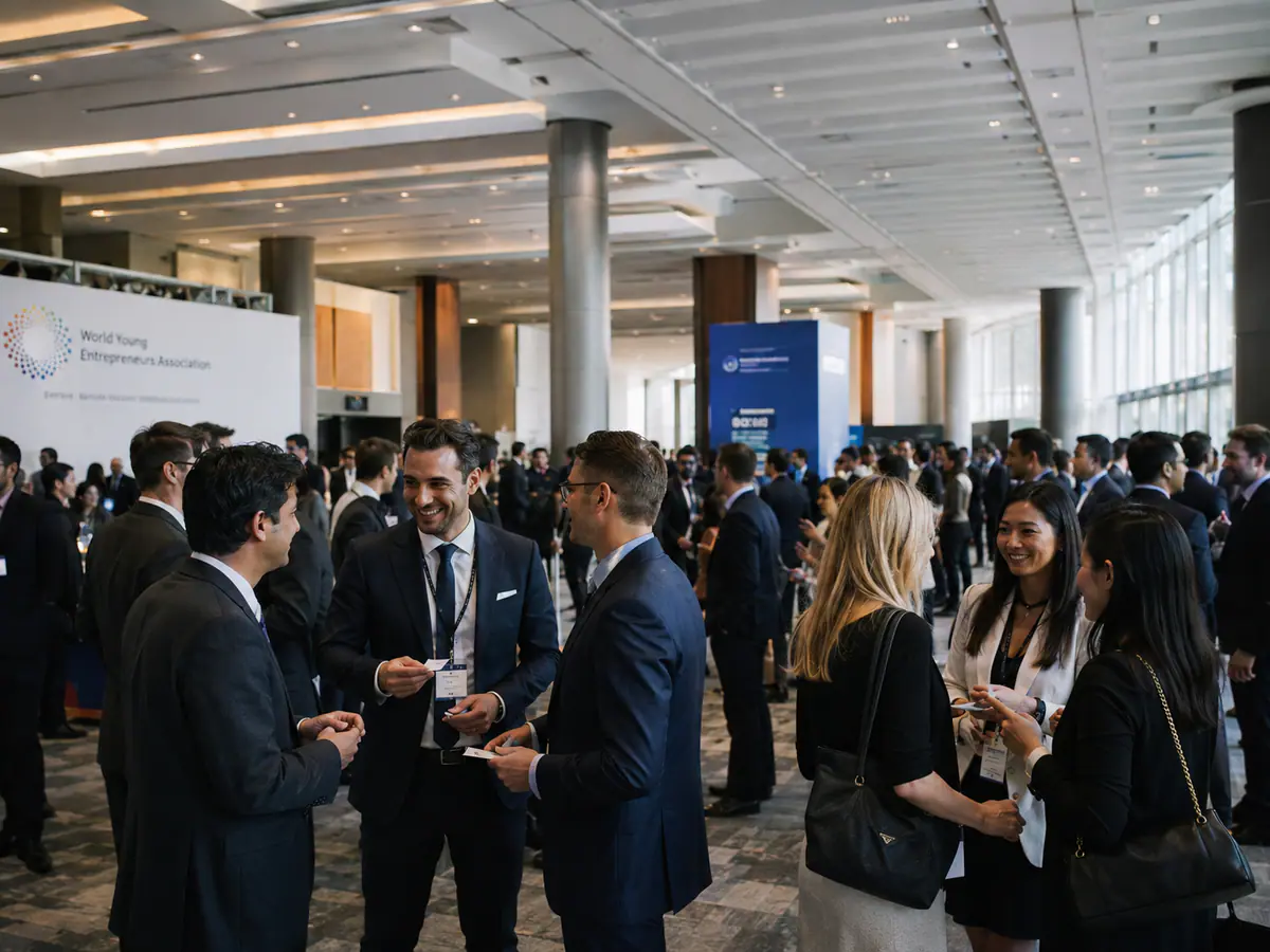 Members across the World Young Entrepreneurs Council global network